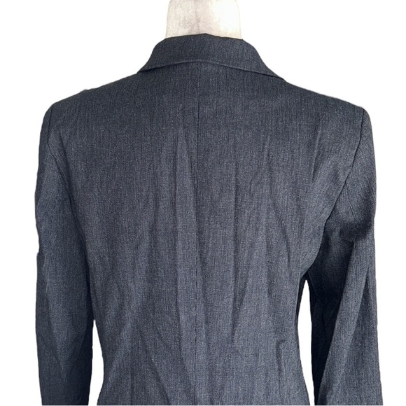 Zara Black & White Tiny Check Single Button Blazer - XL - Picture 6 of 12